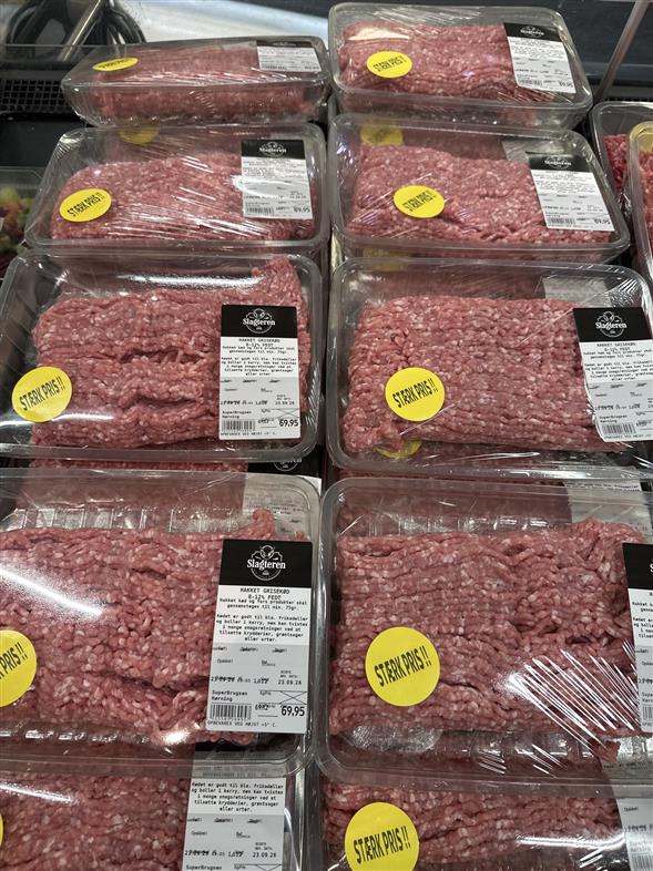 Friskhakket Gris 8-12%